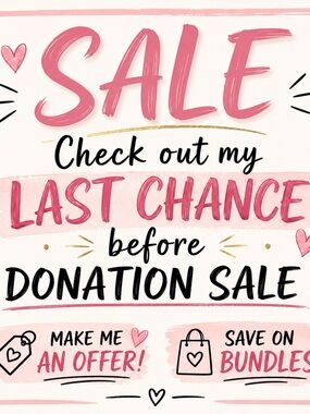Last Chance Sale!!!